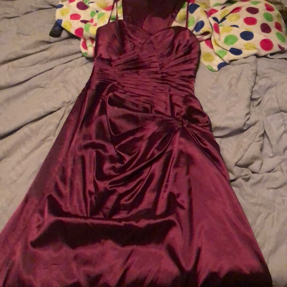 Full length evening gown